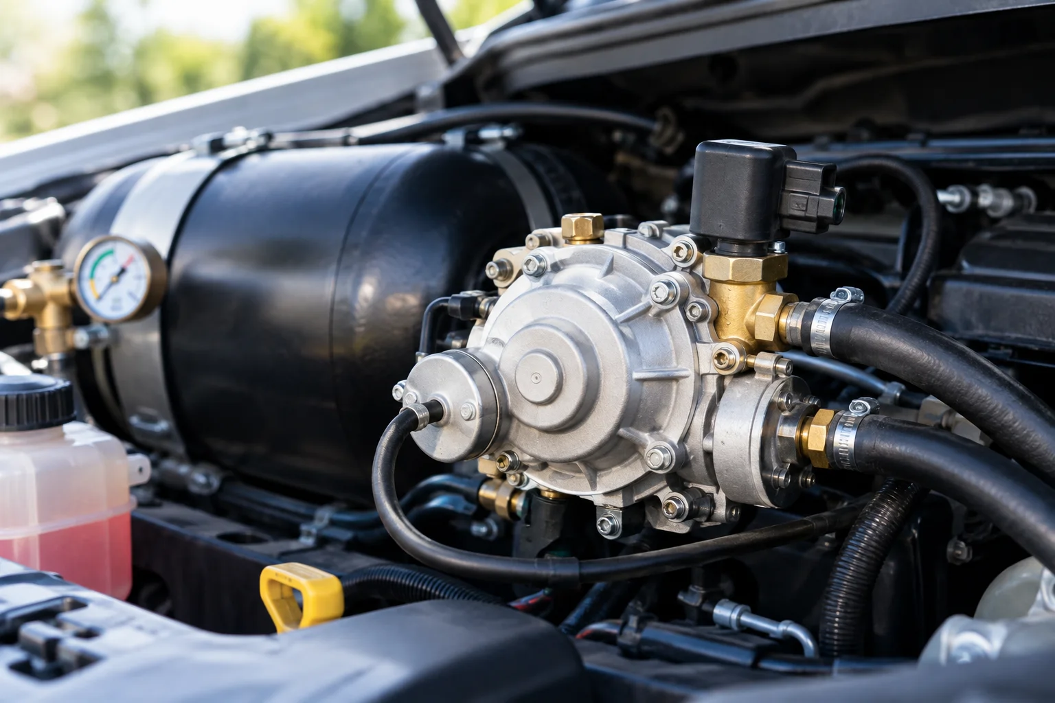 علائم خرابی رگلاتور گاز CNG
